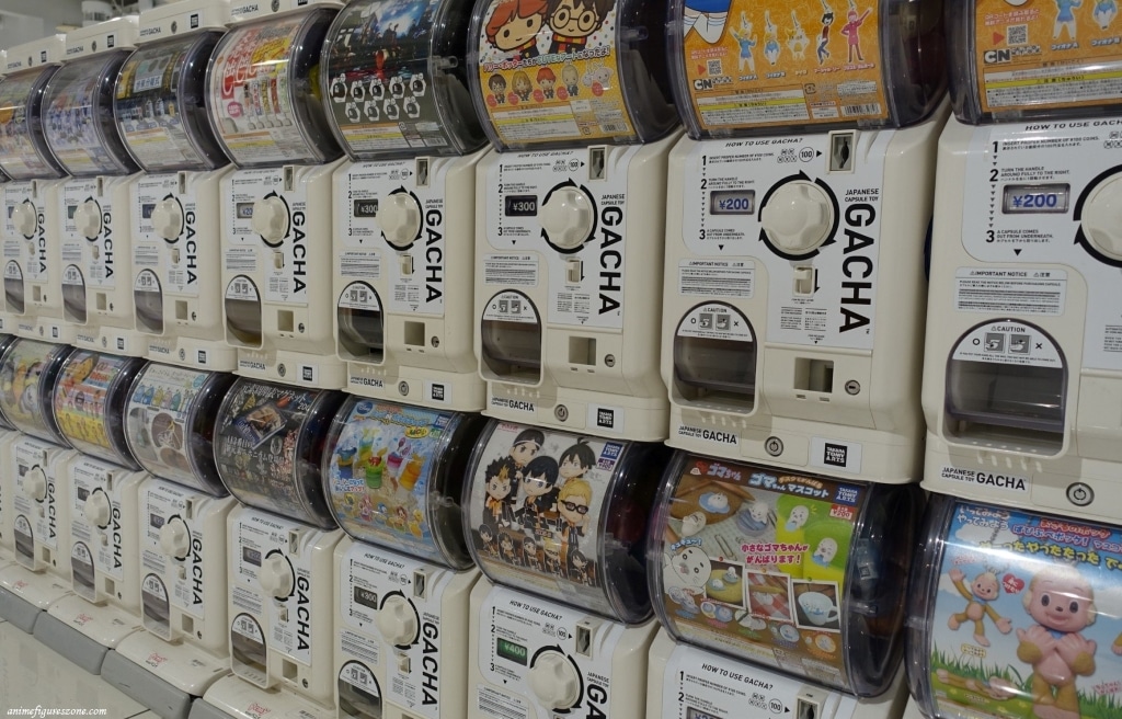 Gashapon Vending Machines