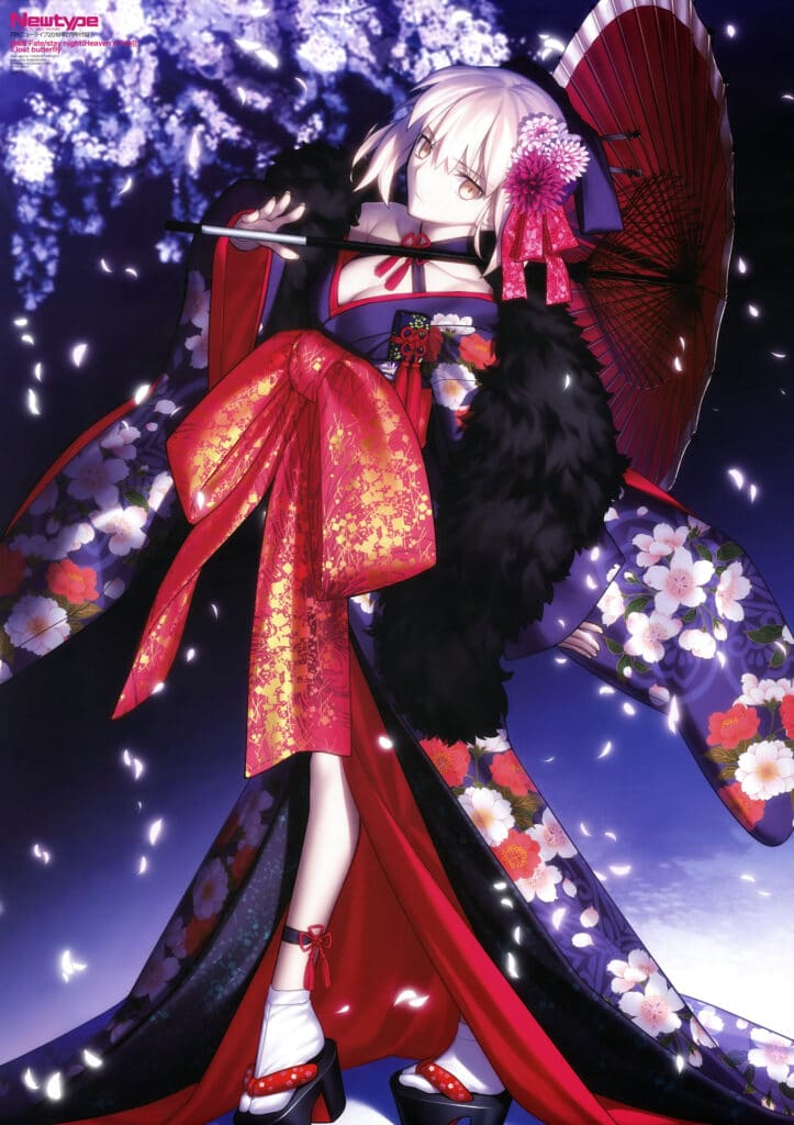 Fate/stay night: Heaven's Feel - Saber Alter Kimono Ver. Original Illustration