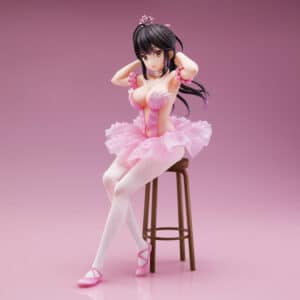 Original Character - Flamingo Ballet Group Ponytail Girl Figure