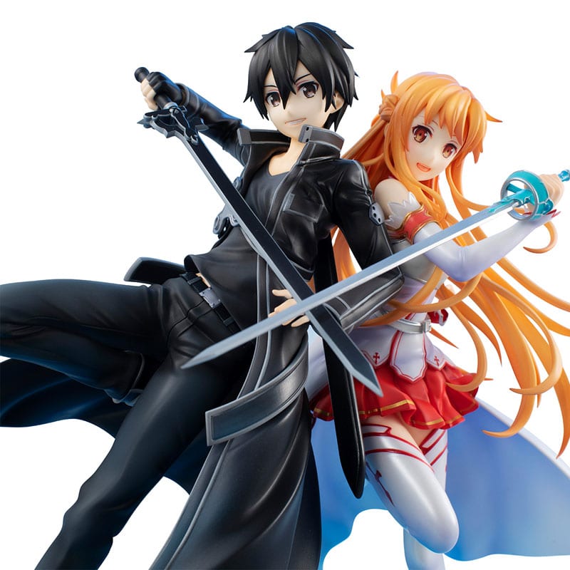 Sword Art Online - Kirito & Asuna SAO 10th Anniversary Figures