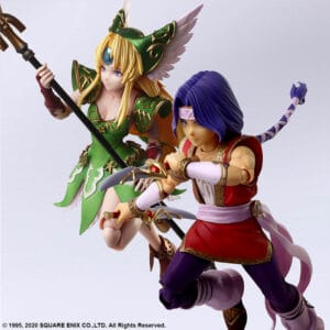 Trials of Mana - Hawkeye & Riesz Action Figures