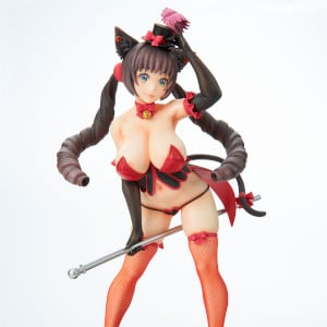 Original Character - Burlesque Cat Belle Black Cat Ver. 1/7 Scale Figure