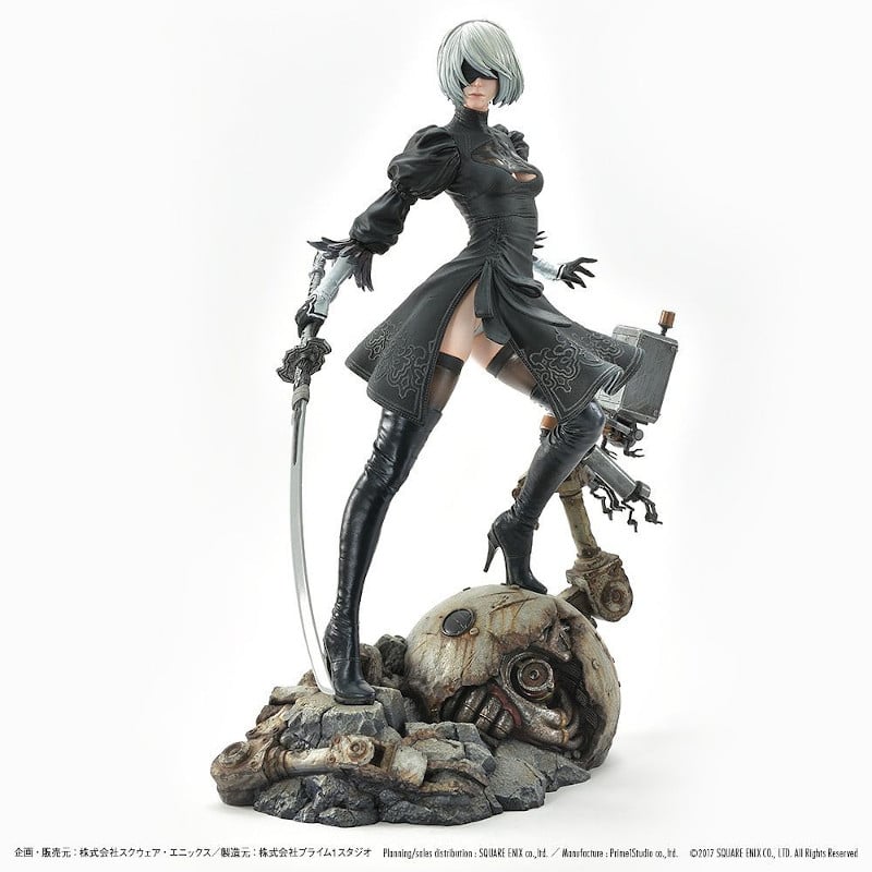 Nierautomata 14 Scale 2b Yorha No 2 Type B Statue 4325