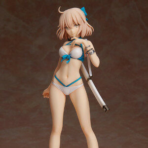 Fate/Grand Order - Assassin/Souji Okita Summer Queens 1/8 Half Complete Assembly Figure