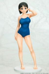 suguha kirigaya navy swimsuit ver