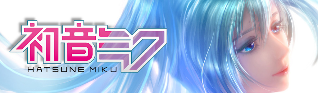 Anime Figures Zone - Vocaloid Banner